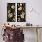 Stupell Industries Vintage French Typography Flowers Framed Floater Canvas Wall Art